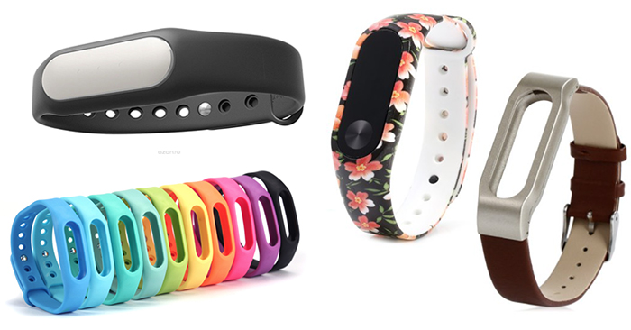 Xiaomi Mi Band фитнес-браслет цветные ремешки