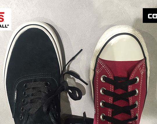 Vans vs Converse, какие кеды больше подходят для широкой стопы?